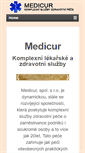 Mobile Screenshot of medicur.cz